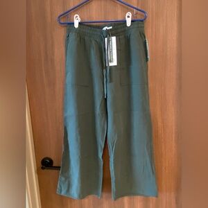 Threads 4 Thought Forest Green Wide Leg Pants